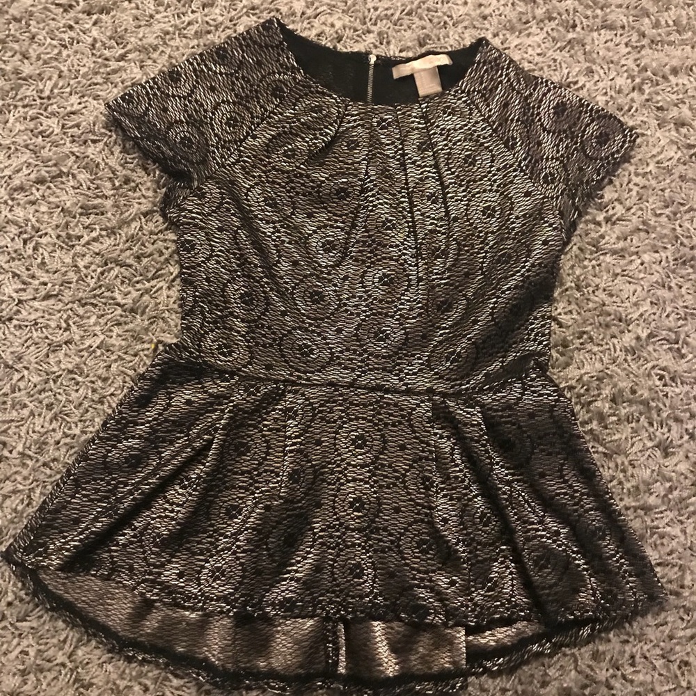 Forever 21 Peplum Top